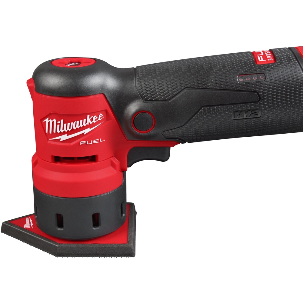 Ponceuse delta 12V, 4.0 Ah - HD Box, 1 batterie M12 B4, 1 chargeur C12 C MILWAUKEE - 4933479681