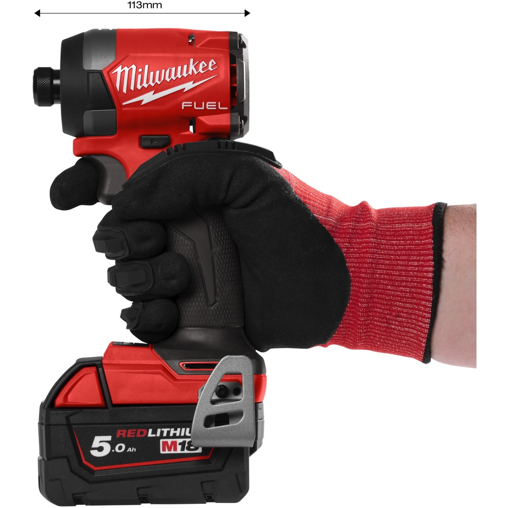 VISSEUSE À CHOCS MILWAUKEE Hex ¼ 226 NM FID3 M18 FUEL avec batterie et chargeur rapide 4933479865