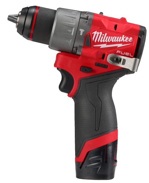 Perceuse à perCUssion FUEL 13mm, 12V, 2,0 Ah, 40 Nm - HD box 2 batteries 12 V - 2,0 Ah Red Li-Ion, 2 Vitesses, Mandrin 13mm - 4933479868