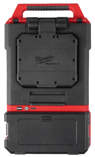 Projecteur de chantier Packout, 12V, 1200 Lumens, sans batterie, ni chargeur MILWAUKEE - 4933480473