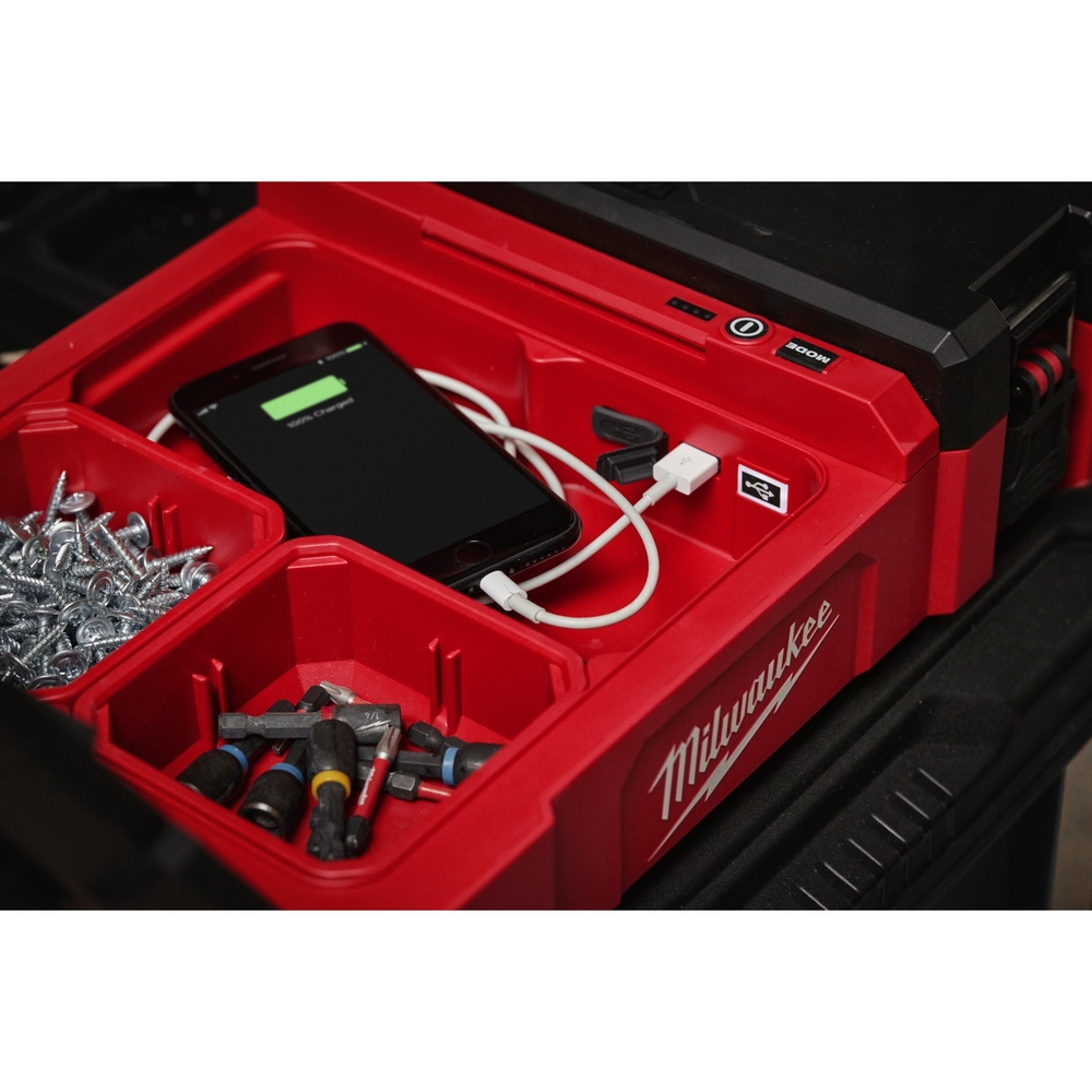 Projecteur de chantier Packout, 12V, 1200 Lumens, sans batterie, ni chargeur MILWAUKEE - 4933480473