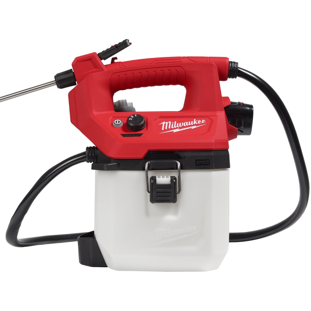 Pulvérisateur pour produits chimiques 12V, 2.0Ah, 1 batterie 12V 2Ah, 1 chargeur C12C MILWAUKEE - 4933480782
