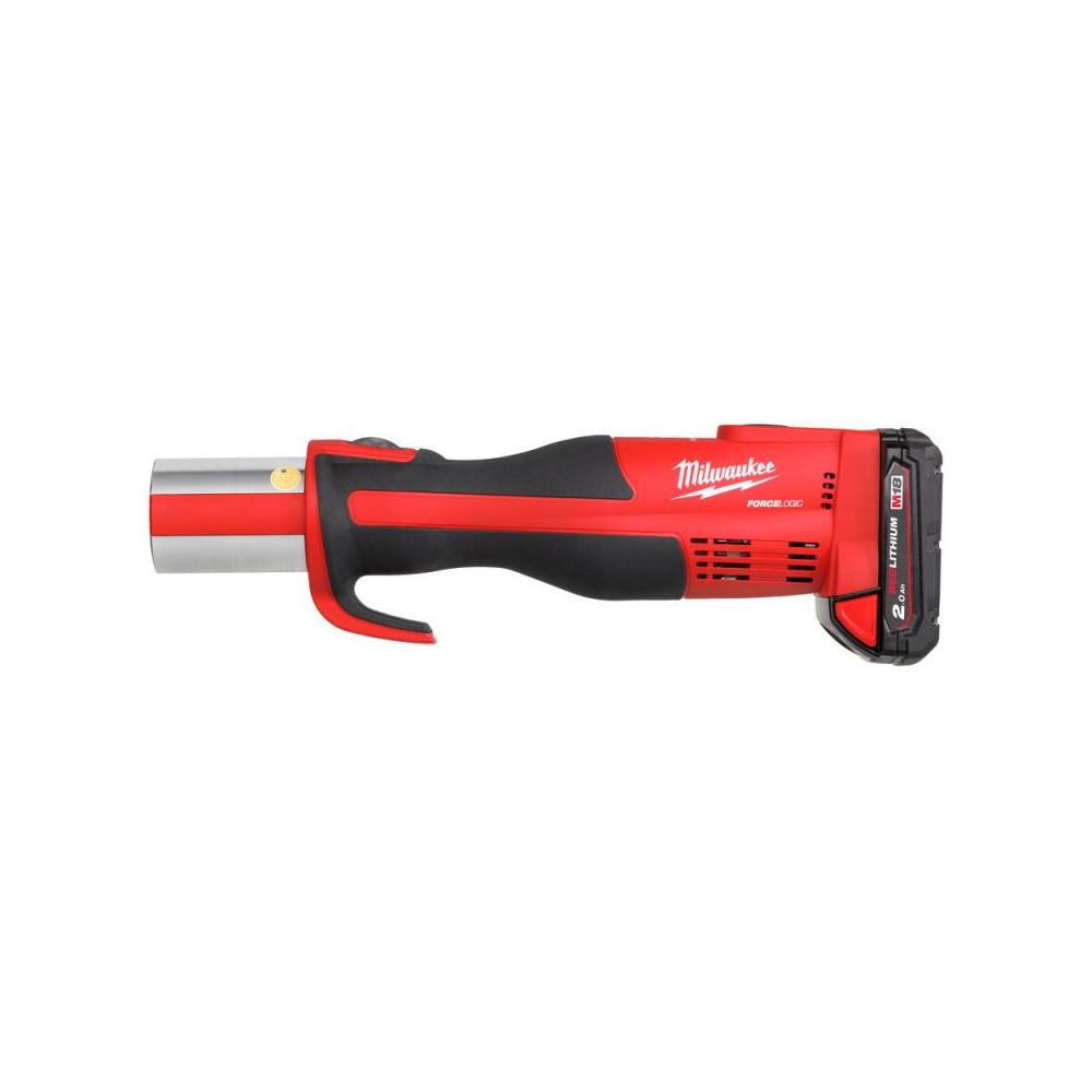 Pince à sertir BRUSHLESS 18V, 2Ah, 3 Mâchoires Geberit Mapress - Coffret, 2 batteries 18V Red Lithium 2Ah, chargeur C12 C - 4933480903