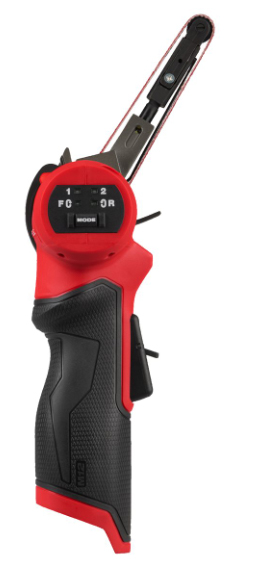 Ponceuse à bande, 10mm, 12V, sans batterie, sans batterie, ni chargeur MILWAUKEE - 4933480958