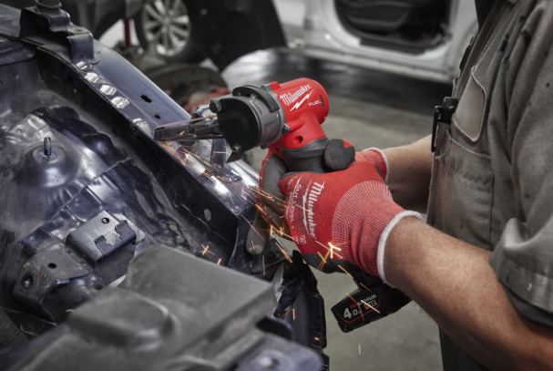 Ponceuse à bande, 10mm, 12V, sans batterie, sans batterie, ni chargeur MILWAUKEE - 4933480958