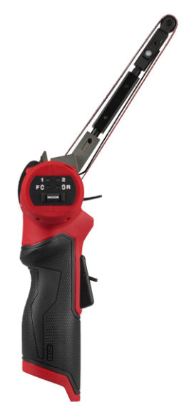 Ponceuse à bande, 13mm, 12V, sans batterie, sans batterie, ni chargeur MILWAUKEE - 4933480960