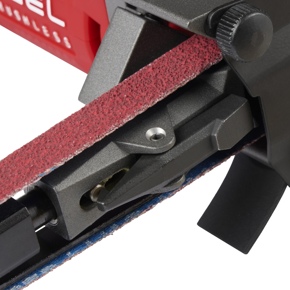 Ponceuse à bande 13mm 12V 2 batteries 4,0 Ah - Sac, 1 batterie 12V 4.0 Ah Red Li-Ion chargeur C12C MILWAUKEE - 4933480961