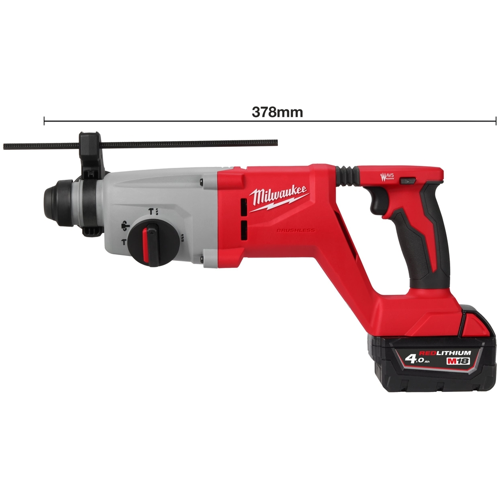 PERFORATEUR - BURINEUR SDS+ 18 VOLTS BRUSHLESS M18 BLHACD26-402X MILWAUKEE - 4933492480