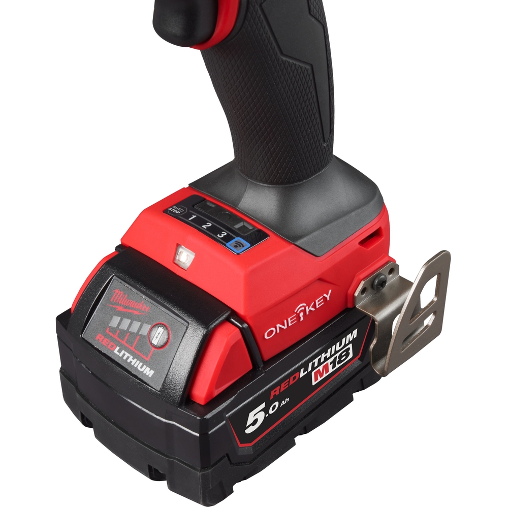 Perceuse à percussion MILWAUKEE 158 NM M18 ONEPD3-502X avec batteries 4933492801