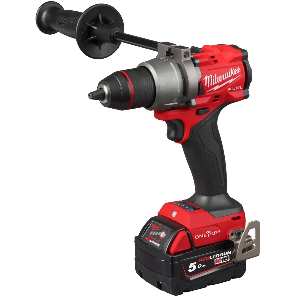 Perceuse à percussion MILWAUKEE 158 NM M18 ONEPD3-502X avec batteries 4933492801
