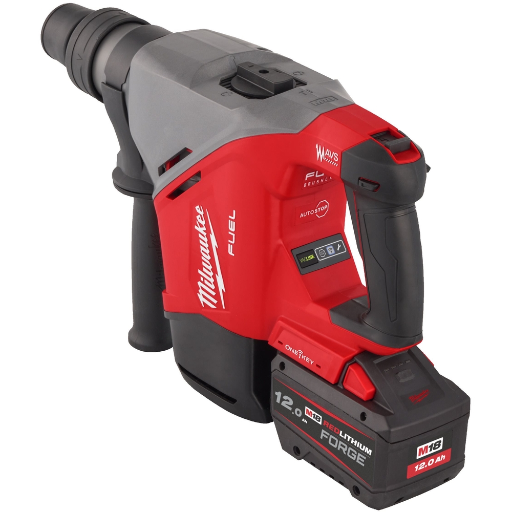 Perforateur SDS Max FUEL 18V 12,0Ah 8,1J EPTA M18 FHACO540-122C MILWAUKEE - 4933493138