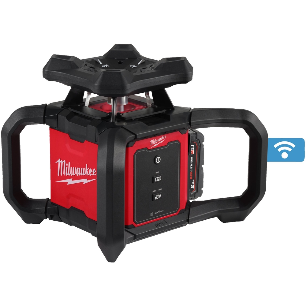 LASER MILWAUKEE ROTATIF ROUGE SIMPLE PENTE 600 M M18 RLOH600-201C ONE-KEY 4933493191