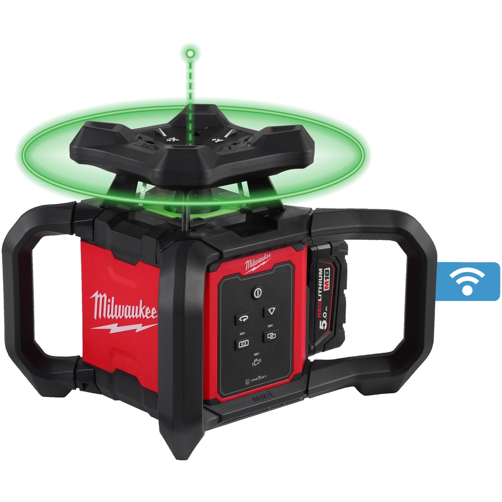 LASER ROTATIF VERT MILWAUKEE HORIZONTAL/VERTICAL, 300 M - M18 RLOHVG300-501C - 4933493194