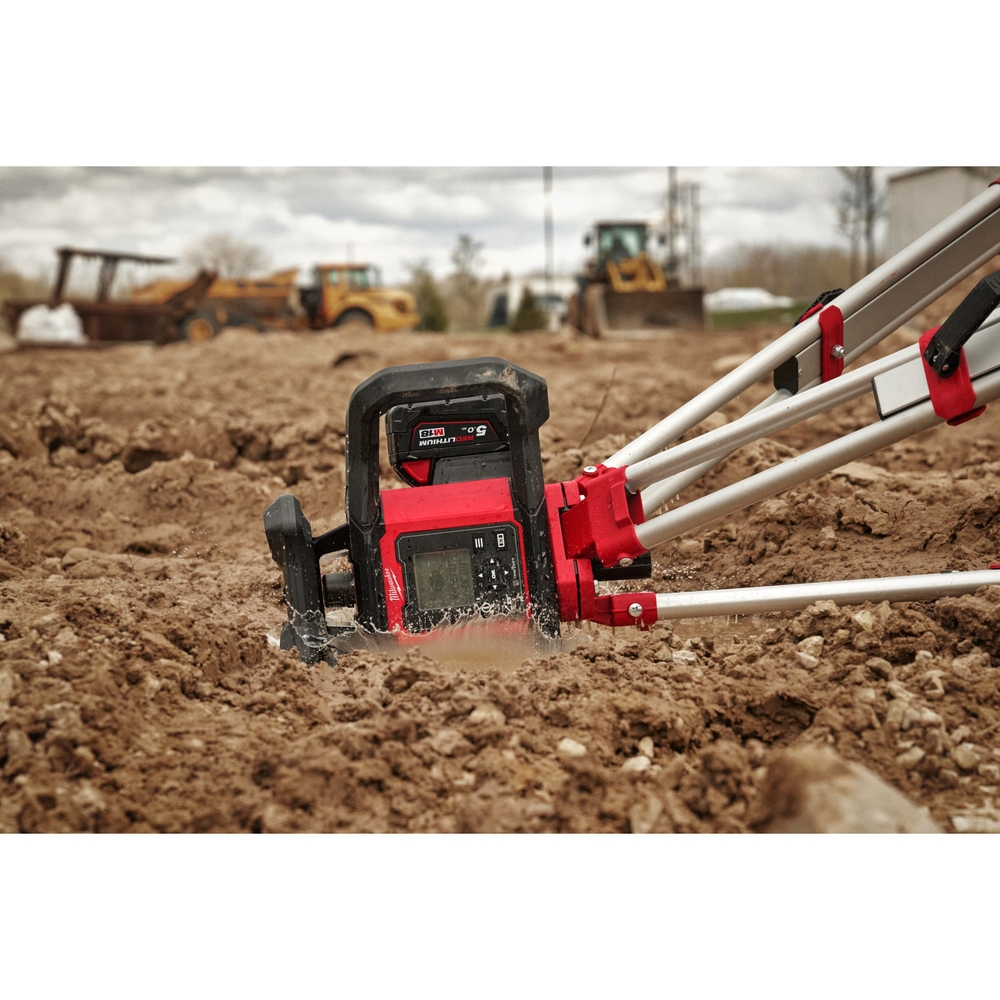 Laser rotatif Milwaukee M18 ONE-KEY rouge double pente H/V 1200 m RLOHV1200-501C 4933493204