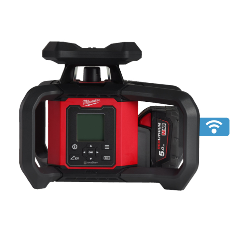 Laser rotatif Milwaukee M18 ONE-KEY rouge double pente H/V 1200 m RLOHV1200-501C 4933493204