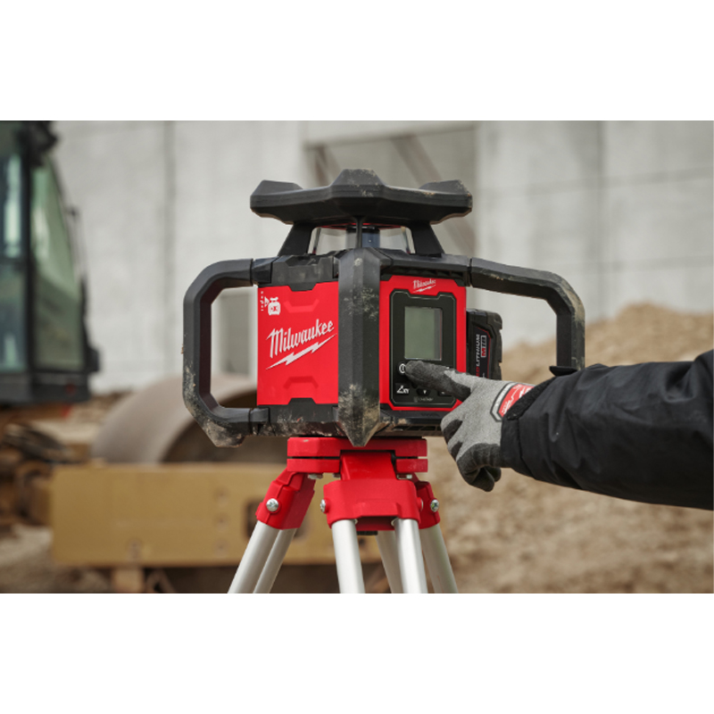 Laser rotatif Milwaukee M18 ONE-KEY rouge double pente H/V 1200 m RLOHV1200-501C 4933493204