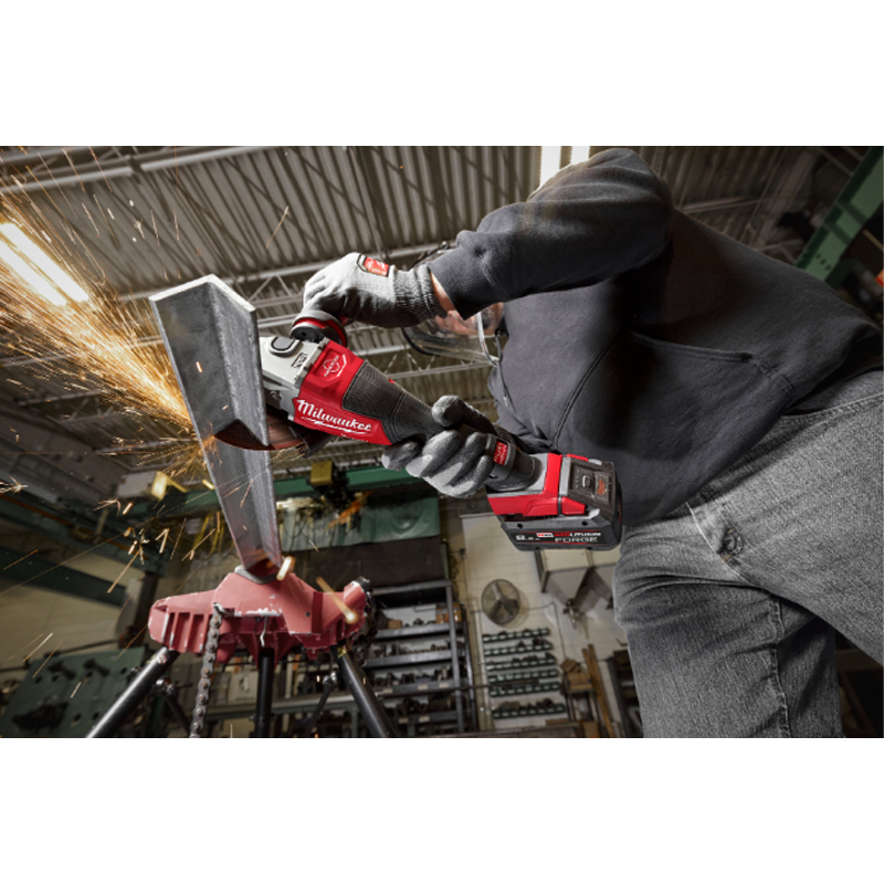 MEULEUSE D'ANGLE 125MM 18 VOLTS FUEL M18 FHSAG125XPDB2-802X - MILWAUKEE - 4933493418