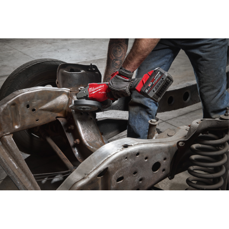 MEULEUSE D'ANGLE 125MM 18 VOLTS FUEL M18 FHSAG125XPDB2-802X - MILWAUKEE - 4933493418