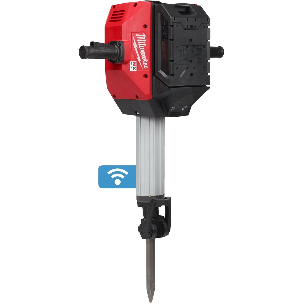 MARTEAU DE DÉMOLITION MX FUEL 64J AVEC CHARIOT MXFDH2528HK2-602 - MILWAUKEE - 4933493526