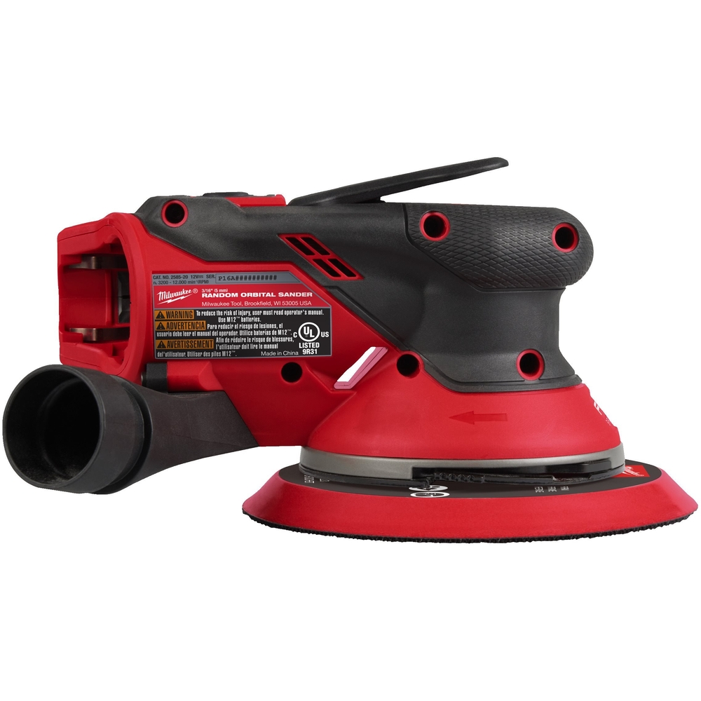POLISSEUSE ORBITALE MILWAUKEE Ø150 MM 12 VOLTS FUEL M12 FROS5-0 4933493650