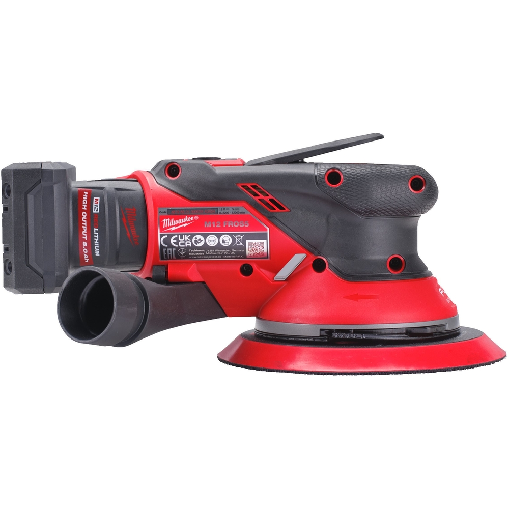 POLISSEUSE ORBITALE 12 VOLTS FUEL M12 FROS5-502X - MILWAUKEE - 4933493651