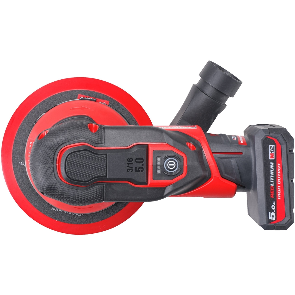 POLISSEUSE ORBITALE 12 VOLTS FUEL M12 FROS5-502X - MILWAUKEE - 4933493651