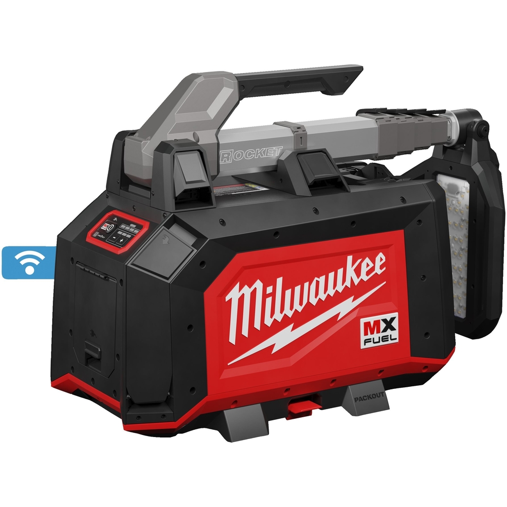 MX FUEL Tour d'éclairage 15000 lumens MILWAUKEE Packout 4933498075