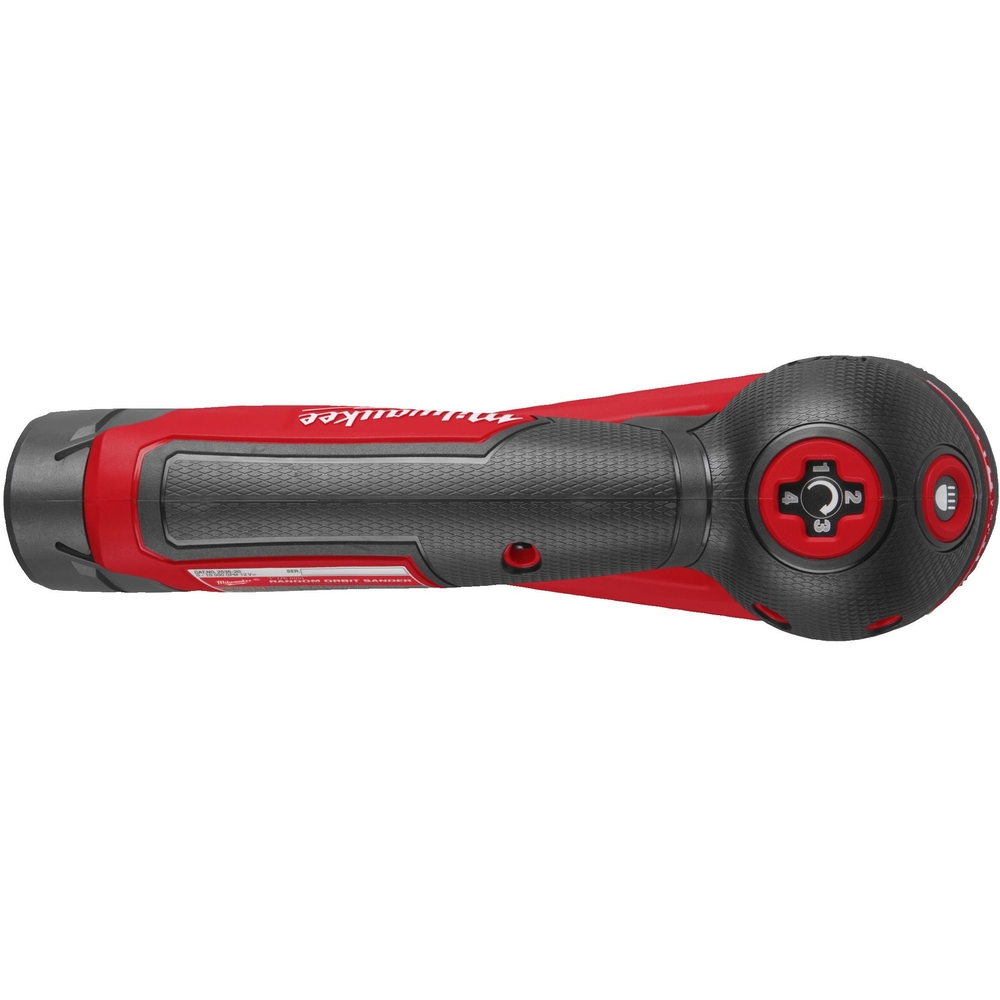 Ponceuse orbitale excentrique 75 mm MILWAUKEE M12 FSDR75-202B avec batteries - 4933498233