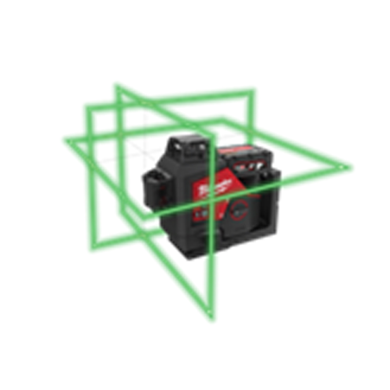 LASER VERT 3 LIGNES 12 VOLTS M12 A3PLO-0C - MILWAUKEE - 4933499001