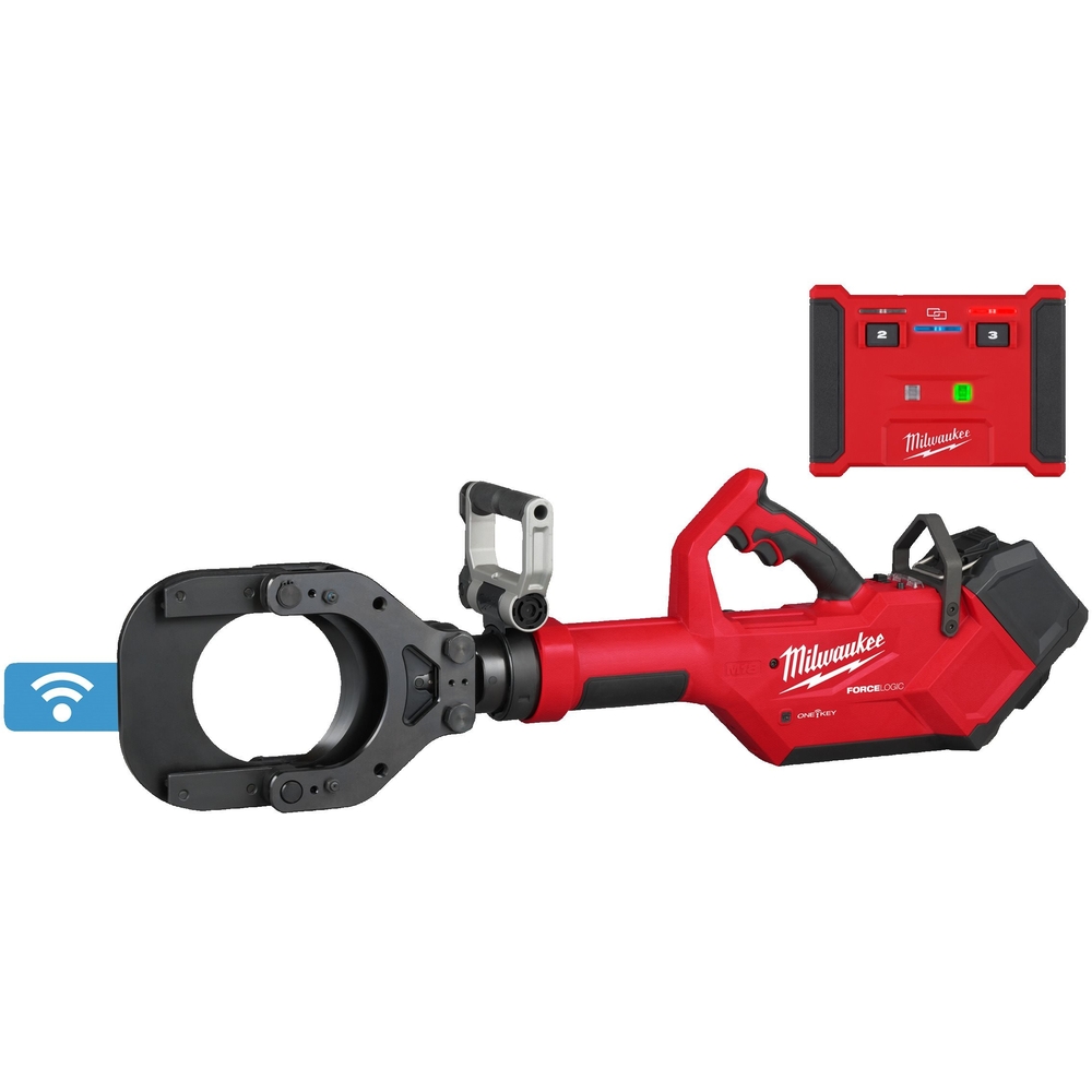 Coupe-câble hydraulique 18V FORCE LOGIC One Key M18 HSFC125R-802C - MILWAUKEE - 4933499331