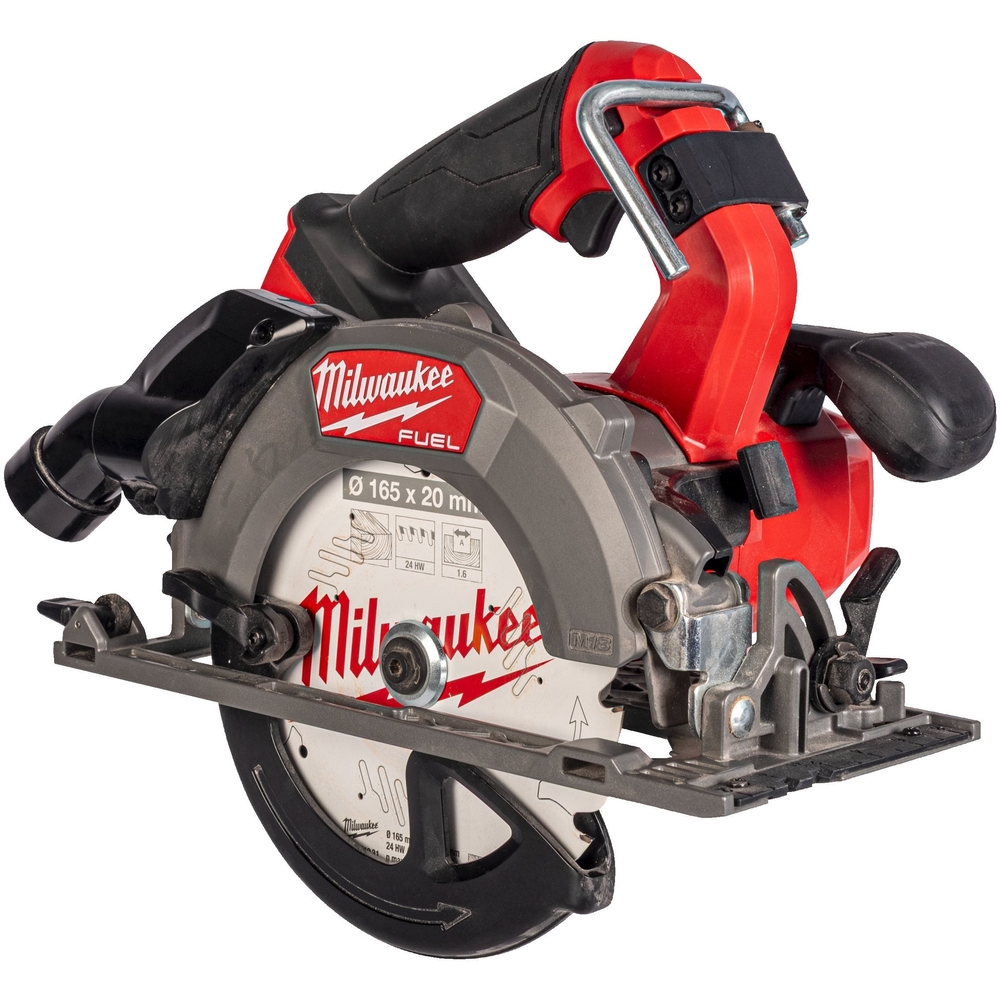 Scie circulaire FUEL 66mm 18V sans batterie avec adaptateur rail de guidage M18 FCSDC165​-0C MILWAUKEE - 4933499996