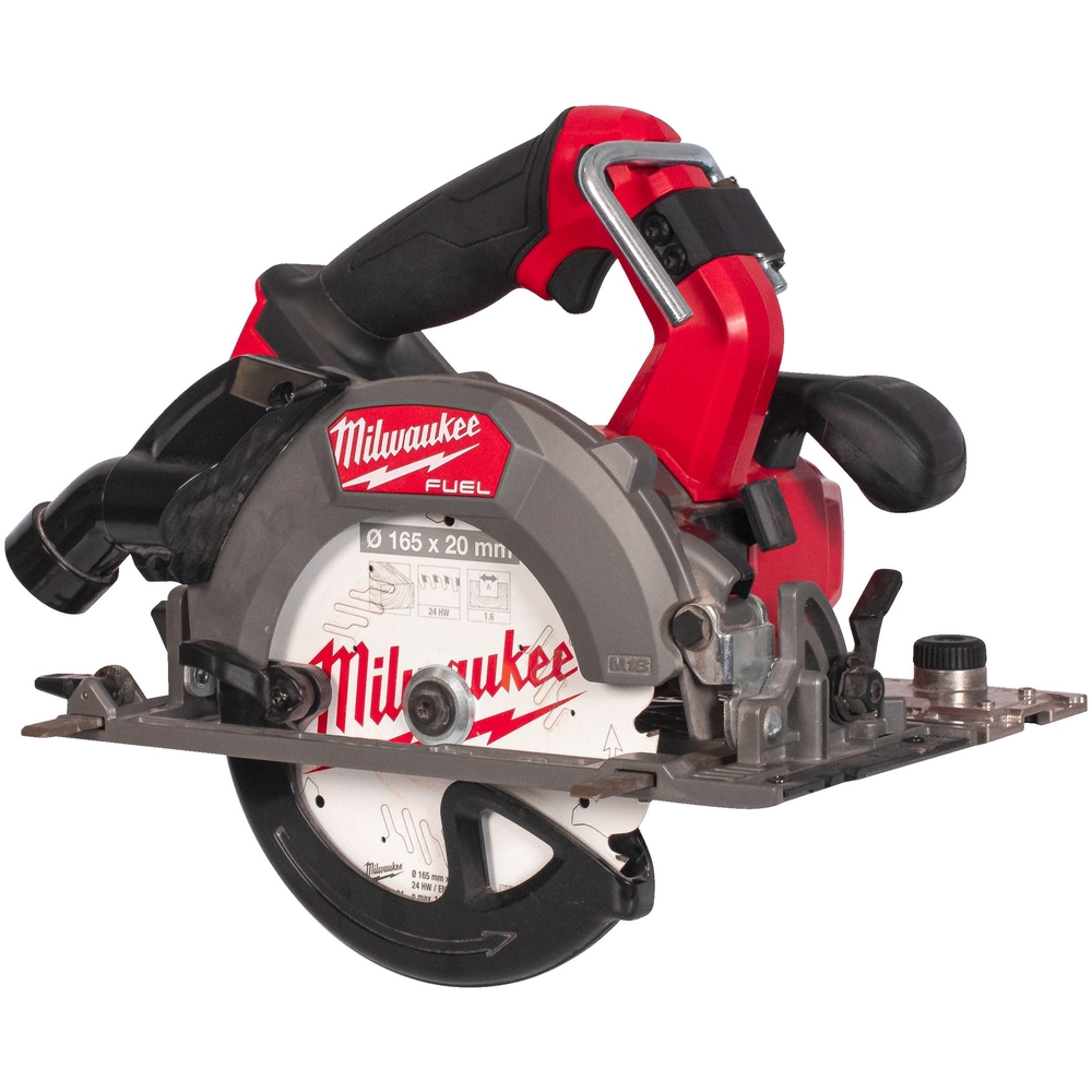 Scie circulaire FUEL 66mm 18V sans batterie avec adaptateur rail de guidage M18 FCSDC165​-0C MILWAUKEE - 4933499996