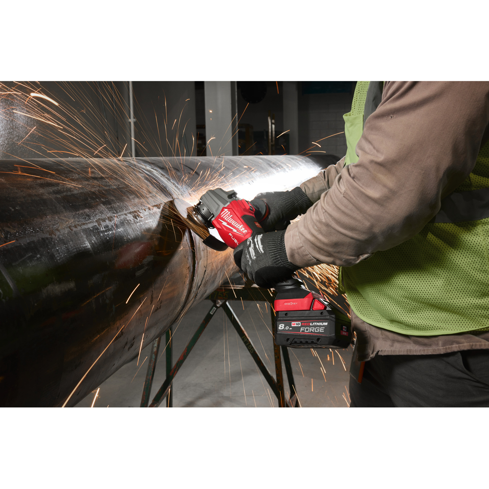 Meuleuse d'angle sécuritaire compacte 18V sans batterie HD-Box M18 FHSAGSVO125-0X MILWAUKEE - 4933500036