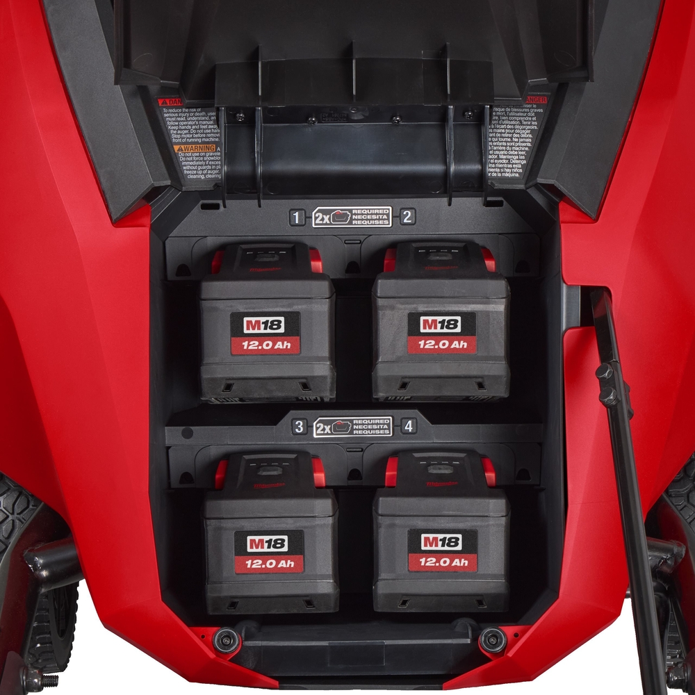 Fraise à neige à double batterie FUEL 18 V sans batterie M18 F2SSBL-0 MILWAUKEE - 4933500054