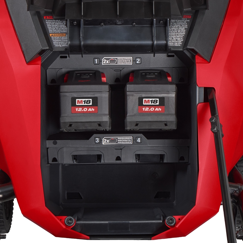 Fraise à neige à double batterie FUEL 18 V sans batterie M18 F2SSBL-0 MILWAUKEE - 4933500054