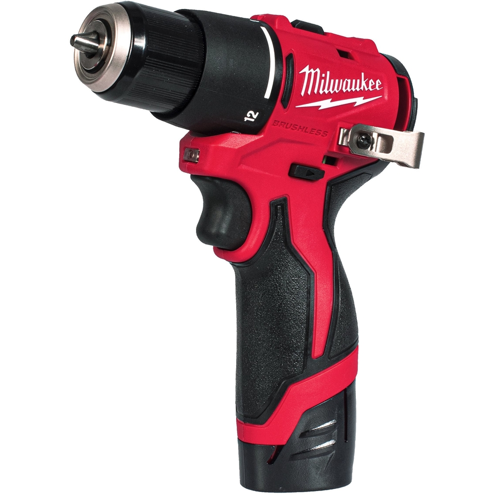 Perceuse compacte Brushless 12 V 40Nm 2Ah 1 chargeur C12C M12 BLPDRC-202C MILWAUKEE - 4933500422