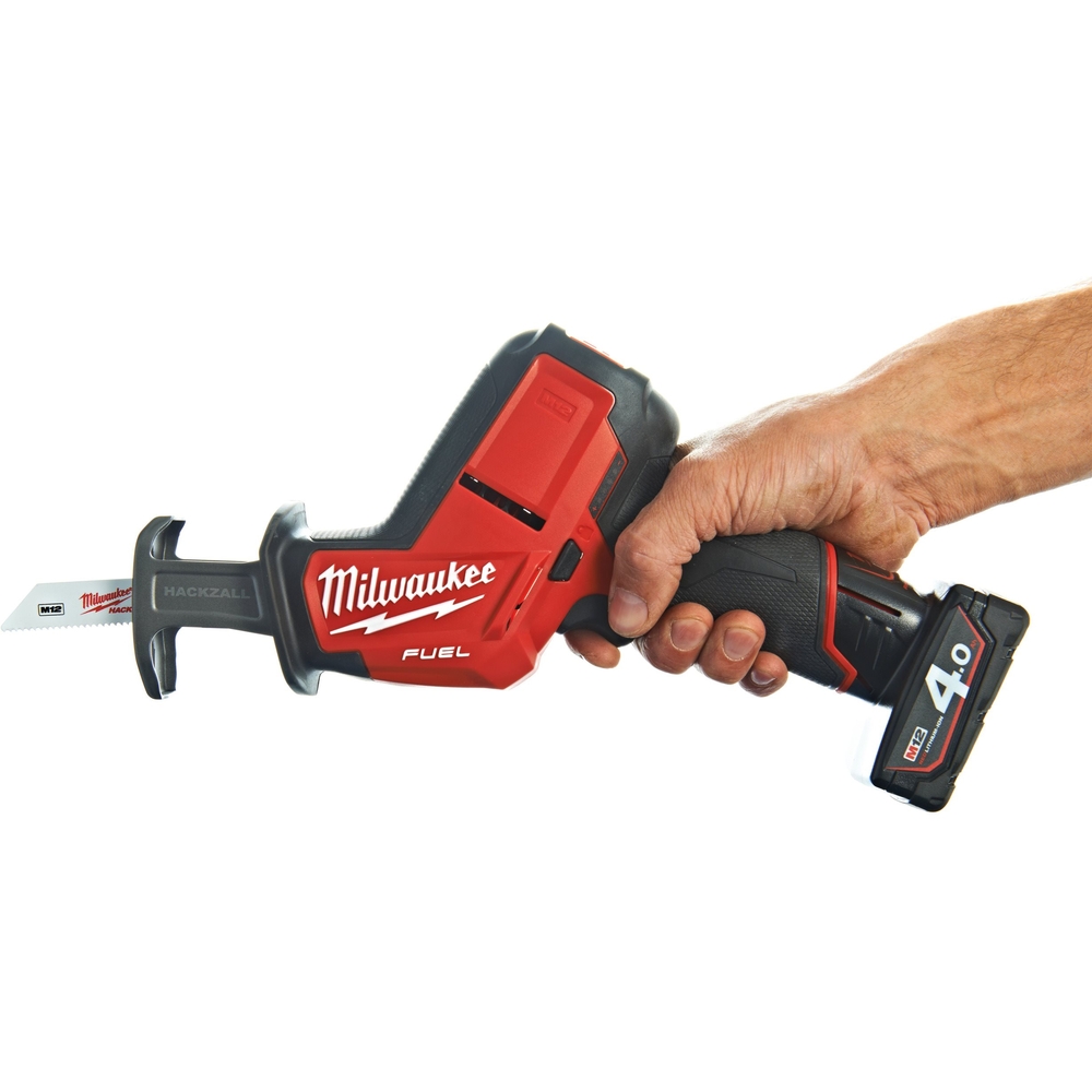 Scie sabre compacte FUEL 12V 2Ah M12 CHZ-202X MILWAUKEE - 4933500573