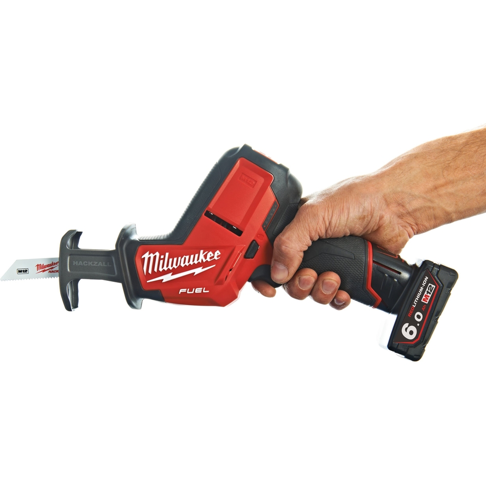 Scie sabre compacte FUEL 12V 2Ah M12 CHZ-202X MILWAUKEE - 4933500573