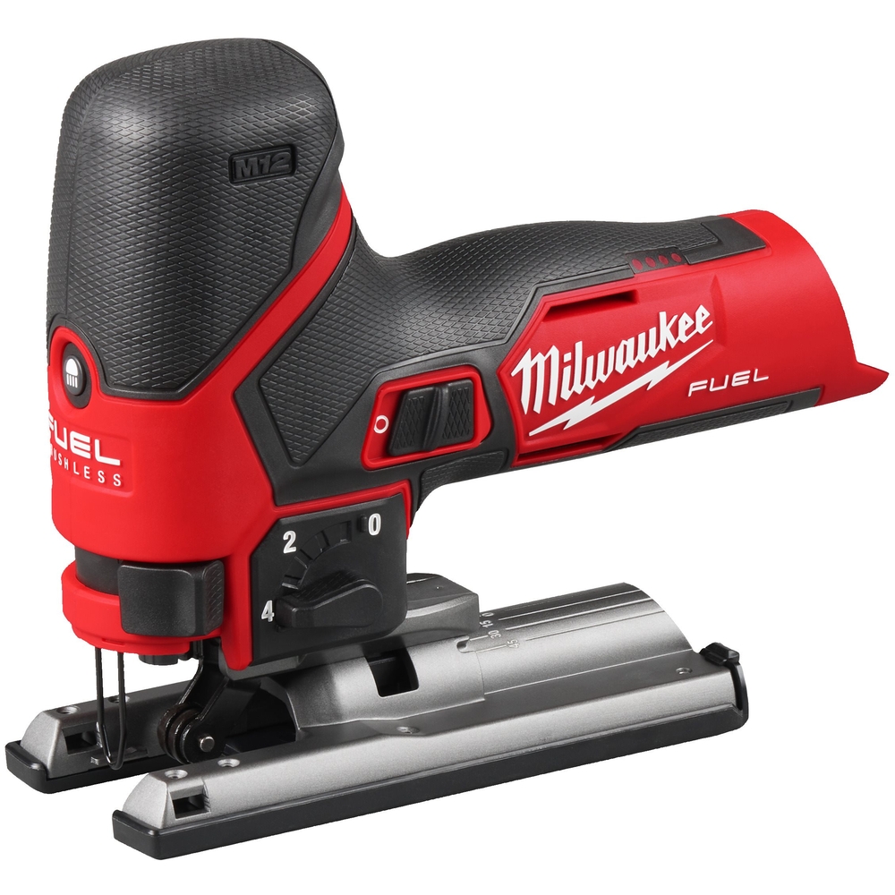 Scie sauteuse FUEL poignée pommeau 12V sans batterie M12 FJS-0 MILWAUKEE - 4933500574