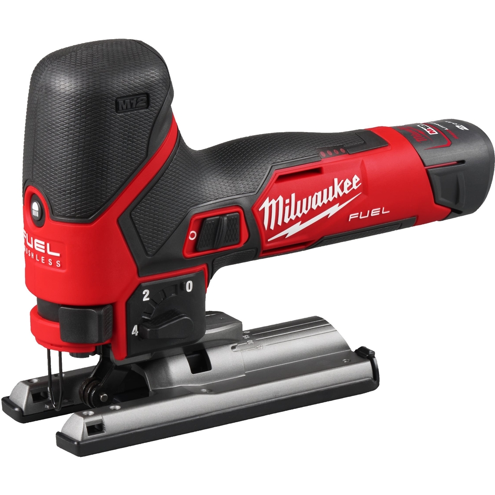 Scie sauteuse FUEL poignée pommeau 12V 4 & 2Ah M12 FJS-422X​ MILWAUKEE - 4933500575