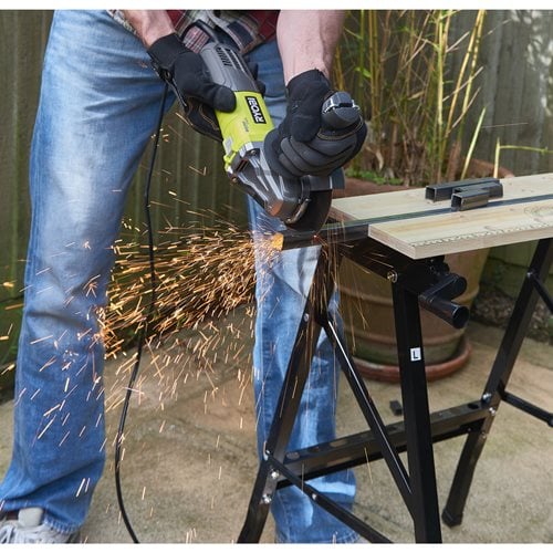Meuleuse d’angle RYOBI 800 W 125 mm RAG800-125G - 5133002491