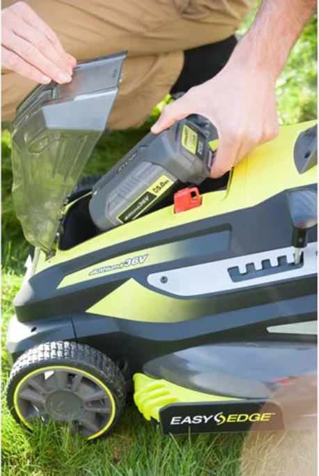 Tondeuse poussée RYOBI 36V MAX POWER 40 cm (1 x 5,0 Ah) RLM36X41H50 - 5133002807