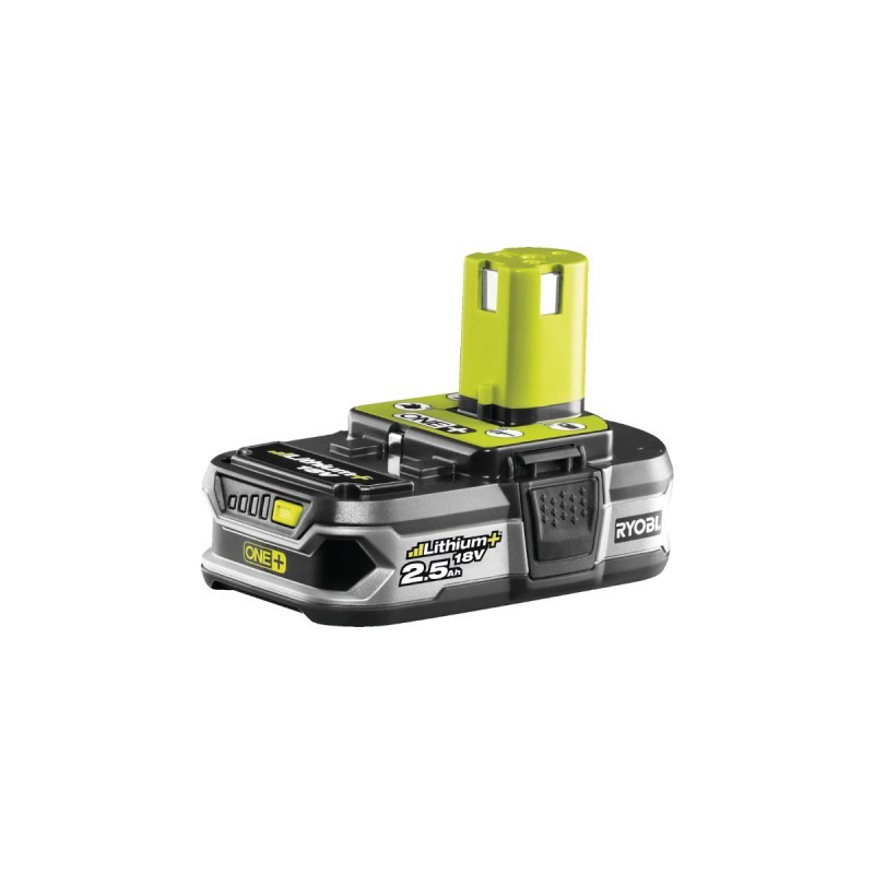 Batterie RYOBI Lithium ONE+ 18V-2,5Ah + Chargeur rapide 2,0A RC18 - 5133003756