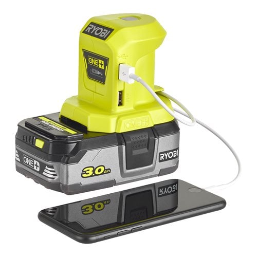 Chargeur USB 18V RYOBI ONE+ - 5133004381