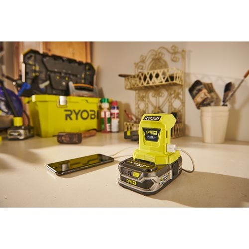 Chargeur USB 18V RYOBI ONE+ - 5133004381