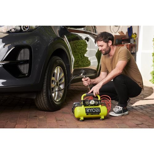 Compresseur à cuve RYOBI 18V avec variateur de vitesse - 5133004540