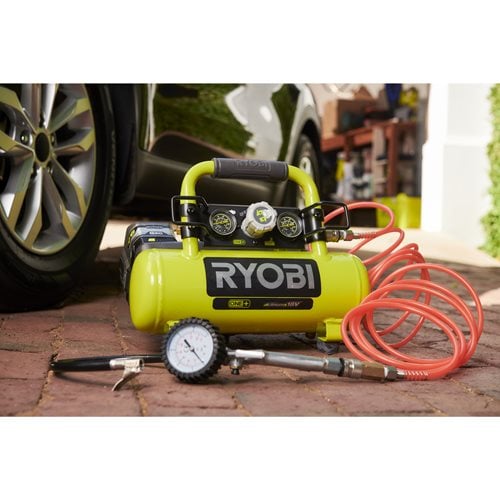 Compresseur à cuve RYOBI 18V avec variateur de vitesse - 5133004540