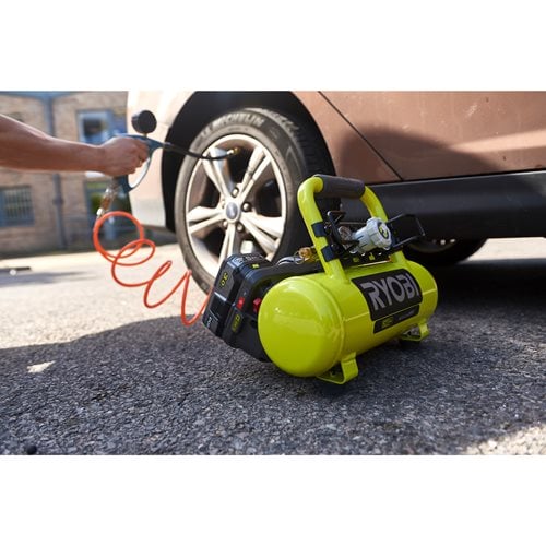 Compresseur à cuve RYOBI 18V avec variateur de vitesse - 5133004540