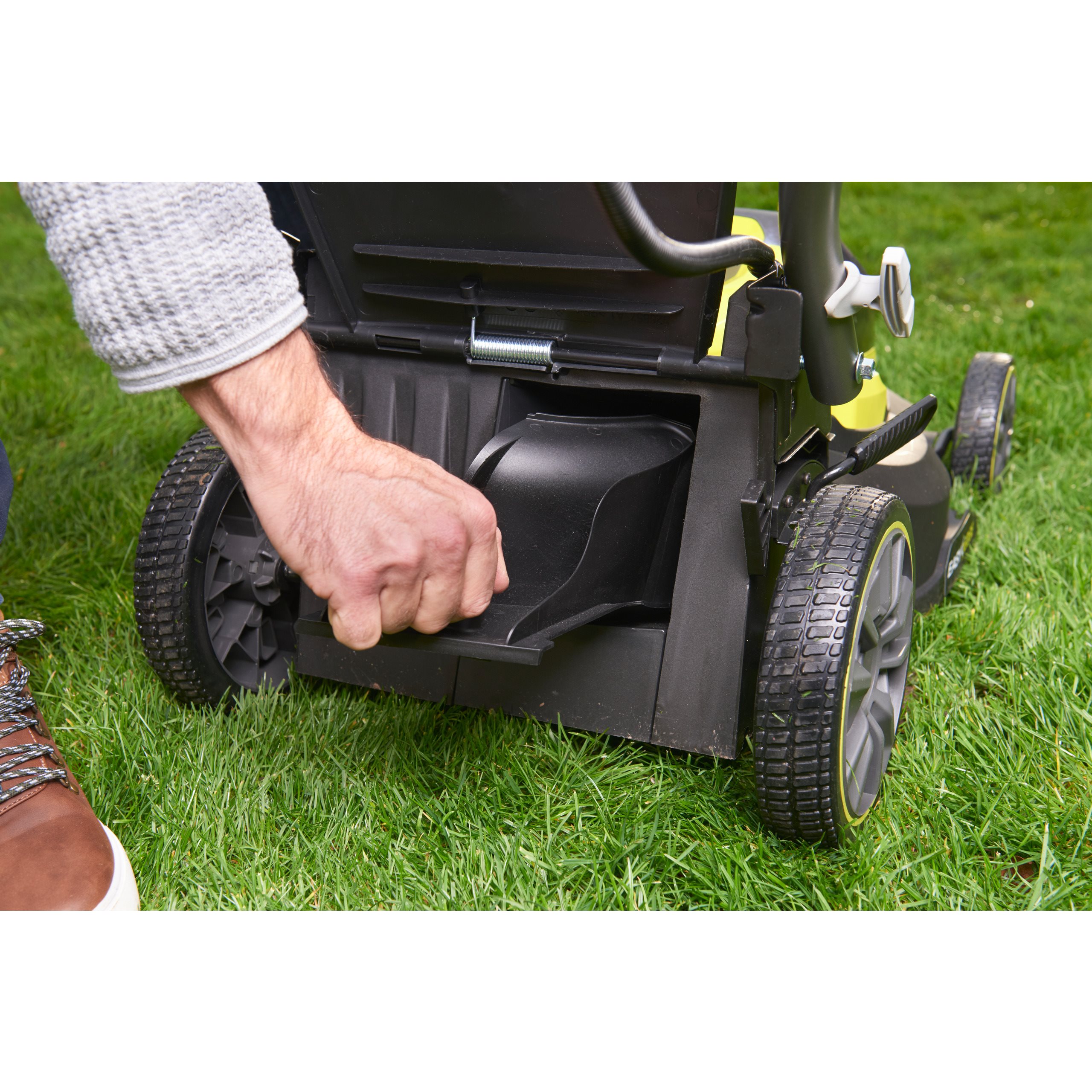 Tondeuse RYOBI RY18LMH37LT25-250 18V ONE + Brushless coupe 37cm - 5133004582