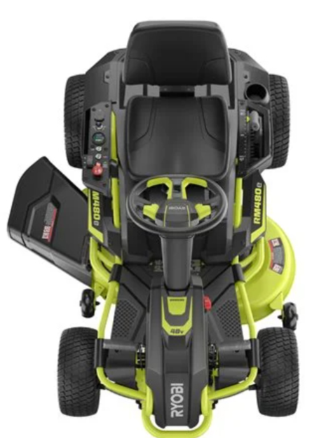 Tondeuse RYOBI Rider Brushless 48V 100 Ah - 96 cm RM480E - 5133004592